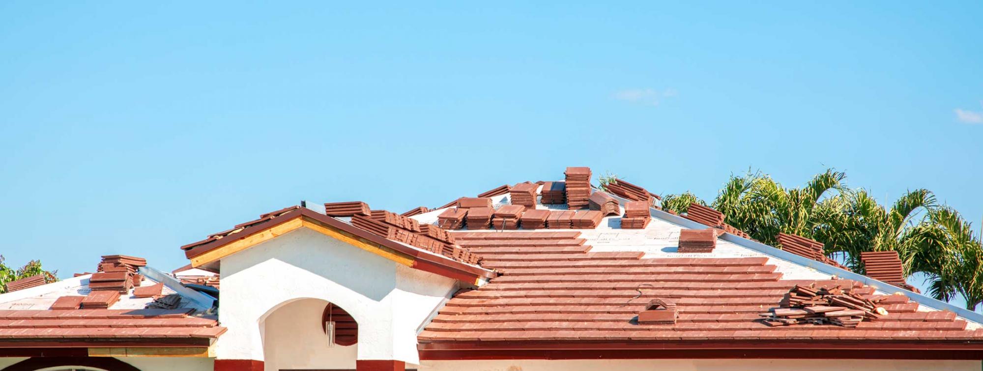 Picture of a tile roof in Arizona